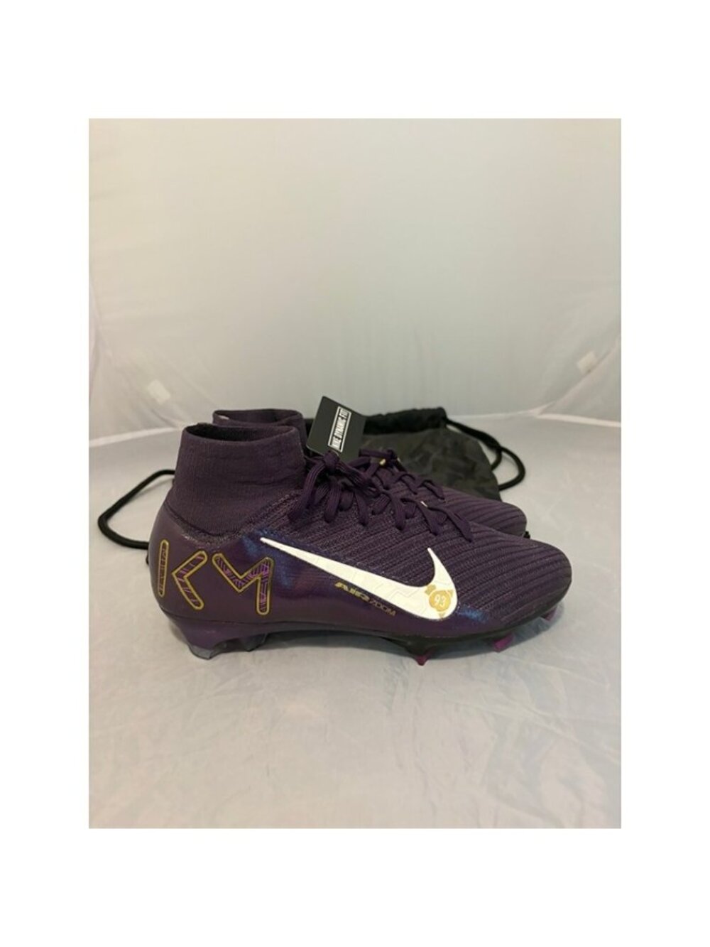 Nike Zoom Mercurial Superfly 10 Elite Kylian Mbappe Soccer cleats FQ8692 500